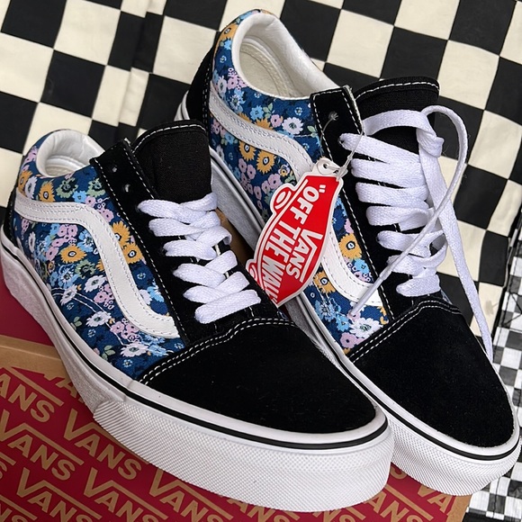 Vans Old Skool Floral Black/Multi Men’s sneakers - Picture 8 of 16